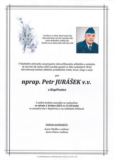 Smuteční oznámení – File