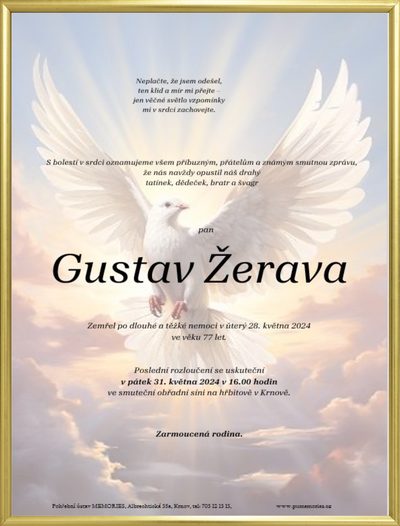 Smuteční oznámení – Net
